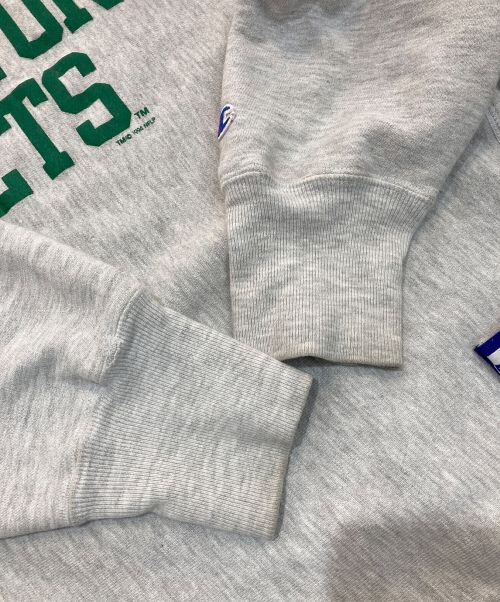 Champion（チャンピオン）Champion (チャンピオン) NFL (エヌエフエル) リバースウィーブスウェット　90s　刺繍タグ　NEW YORK JETS グレー サイズ:Lの古着・服飾アイテム