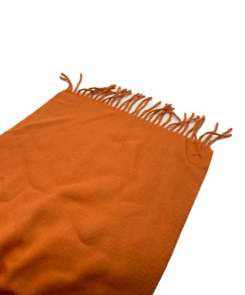 THE INOUE BROTHERS（イノウエブラザーズ）THE INOUE BROTHERS (イノウエブラザーズ) アルパカマフラー オレンジ サイズ:-の古着・服飾アイテム