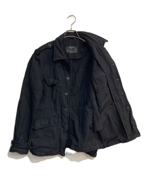 ALL SAINTS（オールセインツ）ALL SAINTS (オールセインツ) ミリタリージャケット ブラック サイズ:Lの古着・服飾アイテム