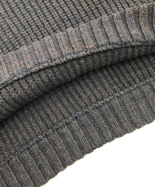 Dulcamara（ドゥルカマラ）Dulcamara (ドゥルカマラ) ローゲージタートルニット ネイビーの古着・服飾アイテム