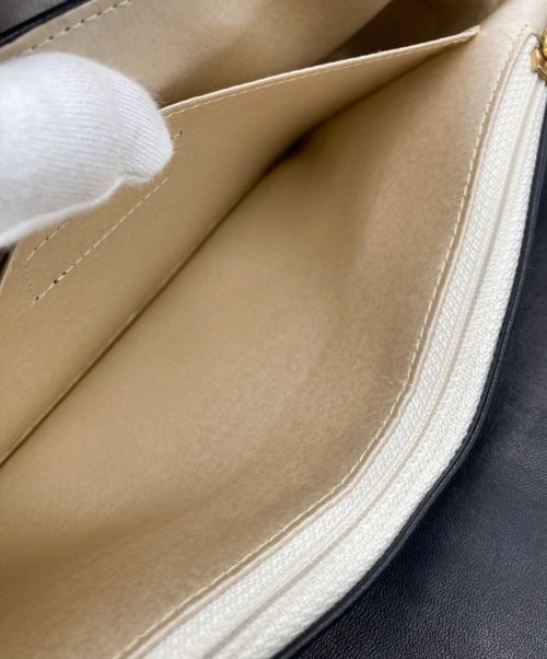 CHANEL（シャネル）CHANEL (シャネル) チョコバー ラムスキン ショルダーバッグ ブラックの古着・服飾アイテム