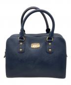 MICHAEL KORSマイケル・コース）の古着「ミニボストンバッグ」｜ネイビー