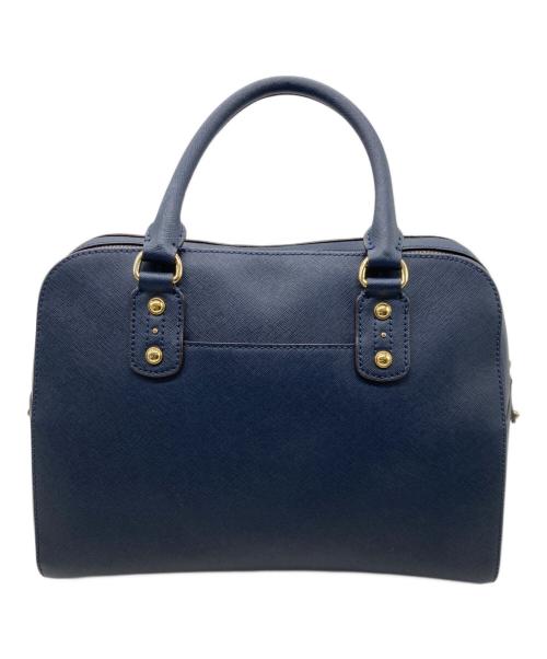 MICHAEL KORS（マイケル・コース）MICHAEL KORS (マイケルコース) ミニボストンバッグ ネイビーの古着・服飾アイテム