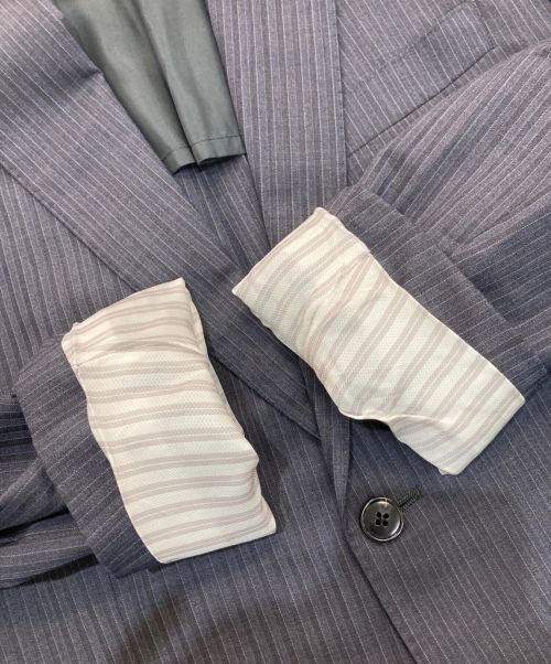 MITSUMINE（ミツミネ）MITSUMINE (ミツミネ) セットアップスーツ　ロロピアーナ生地  ネイビー サイズ:AB6の古着・服飾アイテム