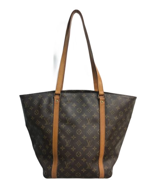 LOUIS VUITTON（ルイ ヴィトン）LOUIS VUITTON (ルイ ヴィトン) ショルダートートバッグ　サックショッピング　M51108　モノグラム ブラウン サイズ:-の古着・服飾アイテム