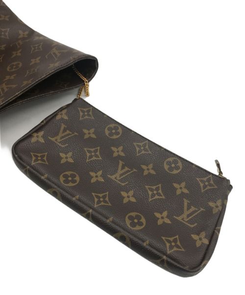 LOUIS VUITTON（ルイ ヴィトン）LOUIS VUITTON (ルイ ヴィトン) ショルダートートバッグ　サックショッピング　M51108　モノグラム ブラウン サイズ:-の古着・服飾アイテム