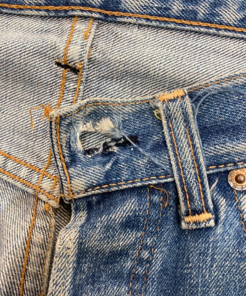 LEVI'S（リーバイス）LEVI'S (リーバイス) 501ヴィンテージデニムパンツ　BIG E　不均等V　足長R　ボタン裏6 ライトインディゴ サイズ:-の古着・服飾アイテム