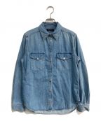 GOLD SIGNゴールドサイン）の古着「デニムシャツ　20050587000630」｜インディゴ