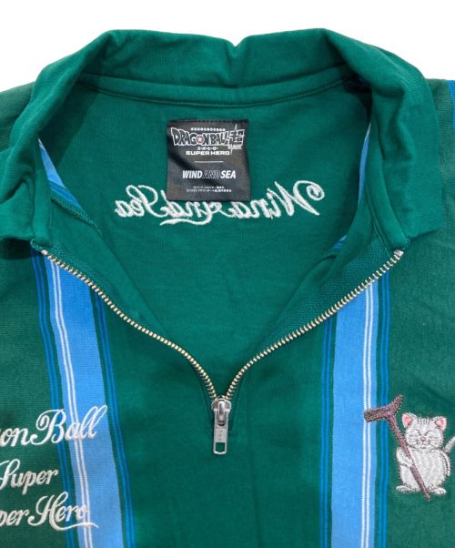 WIND AND SEA（ウィンダンシー）WIND AND SEA (ウィンダンシー) カットソー　ドラゴンボール　WDS-C-DB-23Q1-01 グリーン サイズ:Lの古着・服飾アイテム