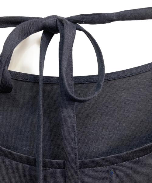 BURBERRY BLUE LABEL（バーバリーロンドンブルーレーベル）BURBERRY BLUE LABEL (バーバリーロンドンブルーレーベル) ノースリーブカットソー ネイビー サイズ:38の古着・服飾アイテム