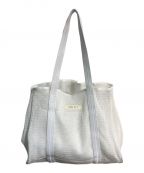 q bag parisキューバッグパリ）の古着「トートバッグ　ネストジップM」｜ホワイト