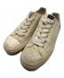 Maison MIHARA YASUHIRO（メゾン ミハラ ヤスヒロ）の古着「PAST Sole 6 - Hole Over-dyed CV Low-top Sneaker　S10FW208」｜アイボリー