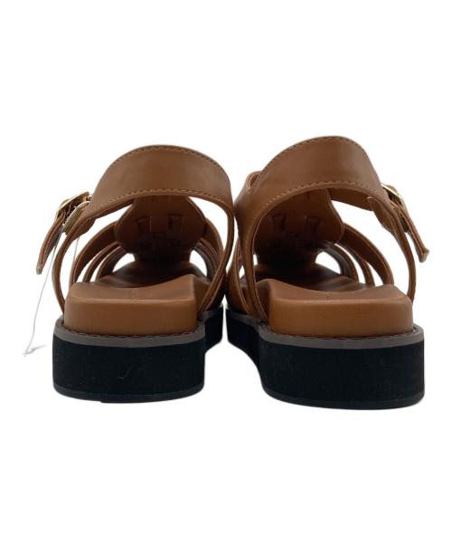 23区（ニジュウサンク）23区 (ニジュウサンク) グルカサンダル　SE3DSM0401 ブラウン サイズ:21.5cmの古着・服飾アイテム