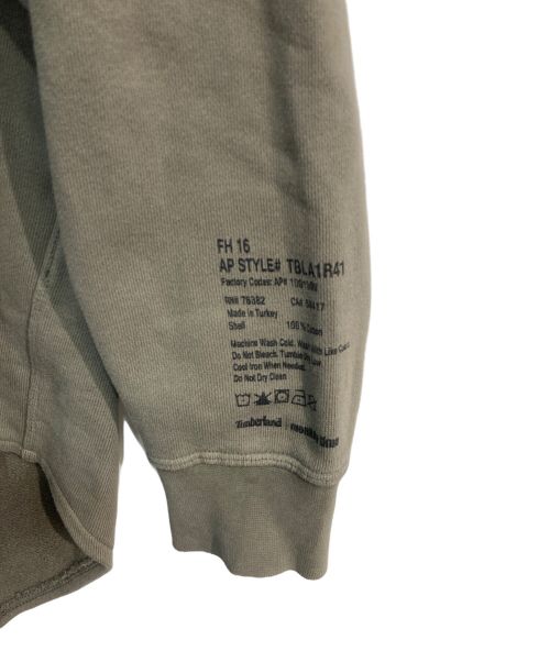 Timberland（ティンバーランド）Timberland (ティンバーランド) MONKEY TIME (モンキータイム) パーカー　TB0A1R41 ベージュ サイズ:Mの古着・服飾アイテム