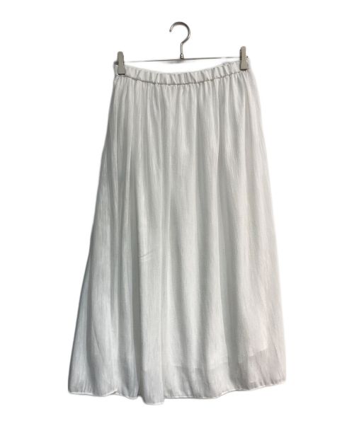 theory luxe（セオリーリュクス）theory luxe (セオリーリュクス) スカート　41-4107305 ホワイト サイズ:40 未使用品の古着・服飾アイテム