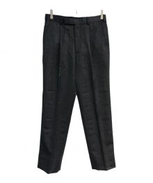 JOHN LAWRENCE SULLIVAN（ジョン ローレンス サリバン）の古着「ウール テーパード トラウザーパンツ　2B001-0122-01」｜グレー