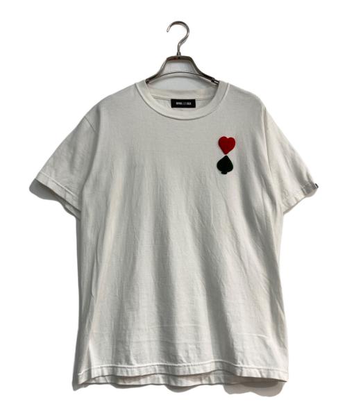 WIND AND SEA（ウィンダンシー）WIND AND SEA (ウィンダンシー) HEART & SPADE Tシャツ ホワイト サイズ:Sの古着・服飾アイテム