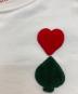 中古・古着 WIND AND SEA (ウィンダンシー) HEART & SPADE Tシャツ ホワイト サイズ:S：4000円
