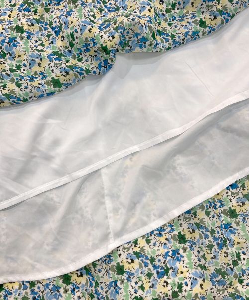 Sister Jane（シスタージェーン）Sister Jane (シスタージェーン) 花柄ティアードワンピース グリーン サイズ:XSの古着・服飾アイテム