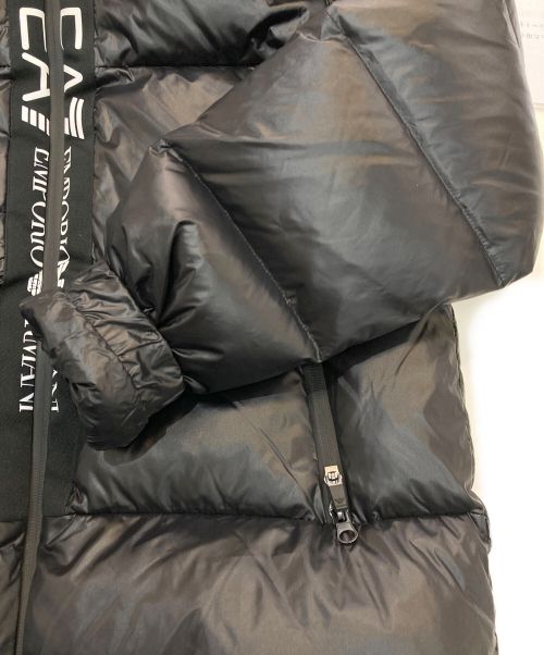 EA7 EMPORIO ARMANI（EA7 エンポリオアルマーニ）EA7 EMPORIO ARMANI (EA7 エンポリオアルマーニ) ダウンジャケット 6LPB01 PNR4Z ブラック サイズ:Sの古着・服飾アイテム
