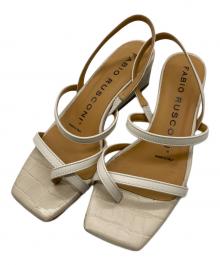 FABIO RUSCONI（ファビオルスコーニ）の古着「サンダル」｜ベージュ