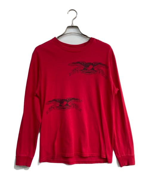 SUPREME（シュプリーム）SUPREME (シュプリーム) ANTIHERO (アンタイヒーロー) カットソー レッド サイズ:Mの古着・服飾アイテム