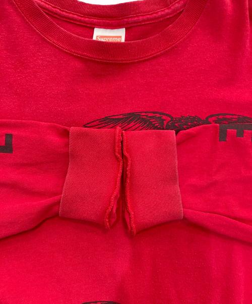 SUPREME（シュプリーム）SUPREME (シュプリーム) ANTIHERO (アンタイヒーロー) カットソー レッド サイズ:Mの古着・服飾アイテム