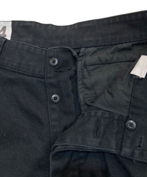 waiper（ワイパー）WAIPER (ワイパー) チノトラウザーズ　22WP69 ブラック サイズ:34の古着・服飾アイテム