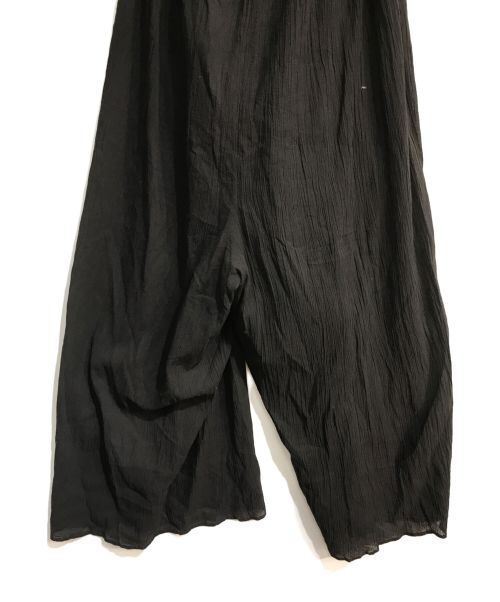 FRAMeWORK（フレームワーク）FRAMeWORK (フレームワーク) ハンドスモッキングキャミサロペット　24040220764020 ブラック サイズ:38 未使用品の古着・服飾アイテム