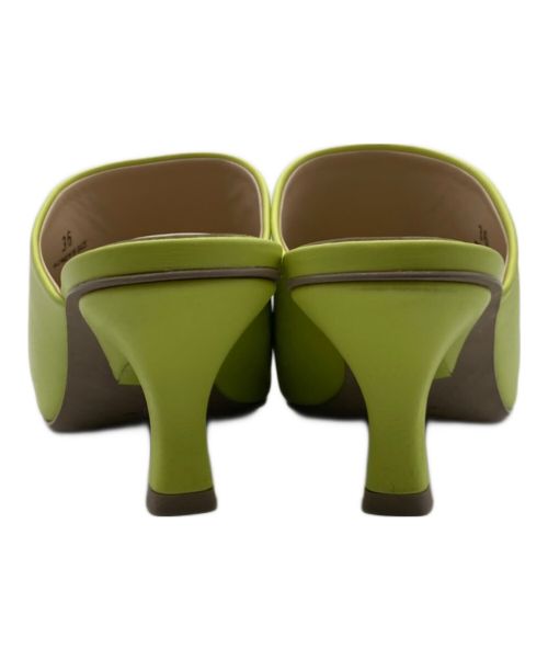 TOD'S（トッズ）TOD'S (トッズ) レザーミュール　XXW19L0IJ40MIDV424 グリーン サイズ:36の古着・服飾アイテム