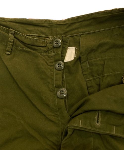 TCB jeans（ティーシービー ジーンズ）TCB JEANS (ティーシービー ジーンズ) ジャングルファティーグパンツ オリーブ サイズ:-の古着・服飾アイテム