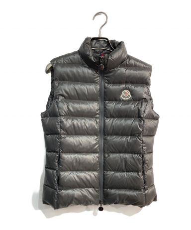 1/M相当 MONCLER モンクレール GHANY GILET ダウンベスト ブラック Ghanyベスト : ダウンジャケット&ジレ 向けの Children