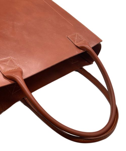 GLENROYAL（グレンロイヤル）GLENROYAL (グレンロイヤル) ブライドルレザー トートバッグ ブラウン サイズ:-の古着・服飾アイテム
