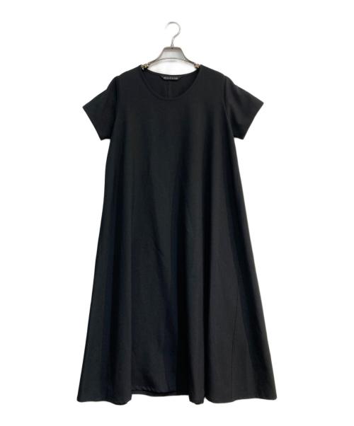 mizuiro-ind（ミズイロインド）mizuiro-ind (ミズイロインド) 半袖ワンピース ブラック サイズ:Freeの古着・服飾アイテム