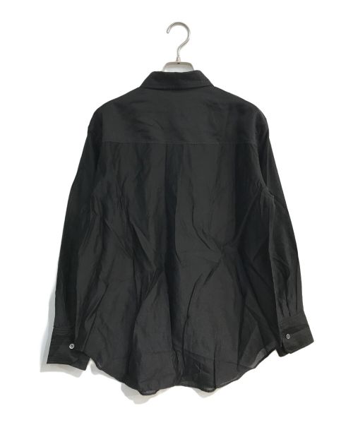 theory（セオリー）theory (セオリー) Sheer Shirting BF Shirt　01-4208210 ブラック サイズ:Sの古着・服飾アイテム