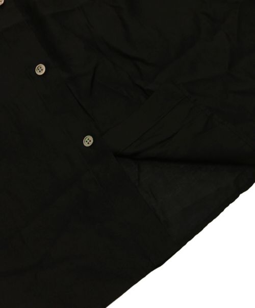 theory（セオリー）theory (セオリー) Sheer Shirting BF Shirt　01-4208210 ブラック サイズ:Sの古着・服飾アイテム