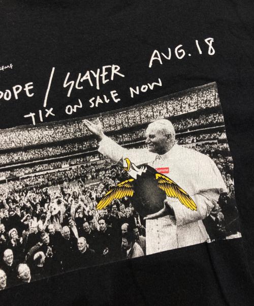 SUPREME（シュプリーム）Supreme (シュプリーム) ANTIHERO (アンタイヒーロー) Pope Tee　	16SS  ブラック サイズ:Mの古着・服飾アイテム