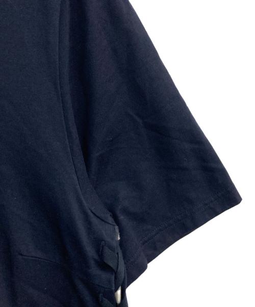 BLUE LABEL CRESTBRIDGE（ブルーレーベルクレストブリッジ）BLUE LABEL CRESTBRIDGE (ブルーレーベルクレストブリッジ) クレストブリッジチェックカットソーワンピース　55J85502 ネイビー サイズ:Mの古着・服飾アイテム