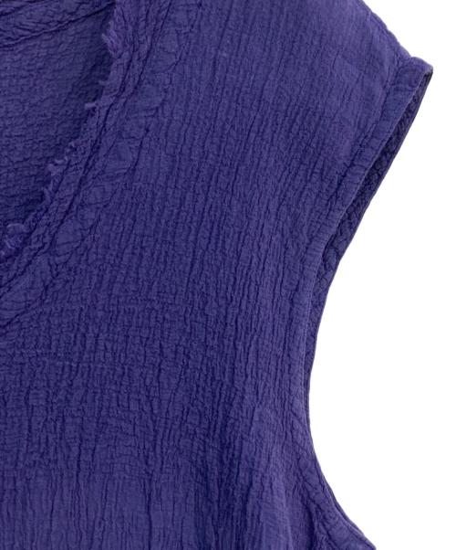 me ISSEY MIYAKE（ミーイッセイ ミヤケ）me ISSEY MIYAKE (ミーイッセイ ミヤケ) ノースリーブワンピース　MI14FH352 パープル サイズ:-の古着・服飾アイテム