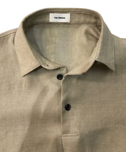 THE RERACS（ザ リラクス）THE RERACS (ザ リラクス) プルオーバーシャツ　24SS-REBL-410 ベージュ サイズ:48の古着・服飾アイテム