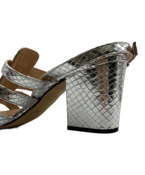 sergio rossi（セルジオロッシ）sergio rossi (セルジオロッシ) サンダル シルバー サイズ:36 1/2の古着・服飾アイテム