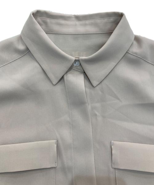 SOEJU（ソージュ）SOEJU (ソージュ) ロングシャツワンピース　S-01-OP-025 ベージュ サイズ:Tの古着・服飾アイテム