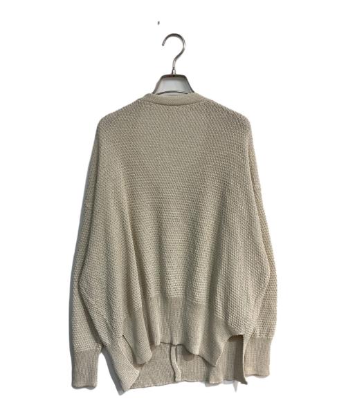 FRAMeWORK（フレームワーク）FRAMeWORK (フレームワーク) カノコ2WAY Back開きカーディガン ベージュ サイズ:-の古着・服飾アイテム