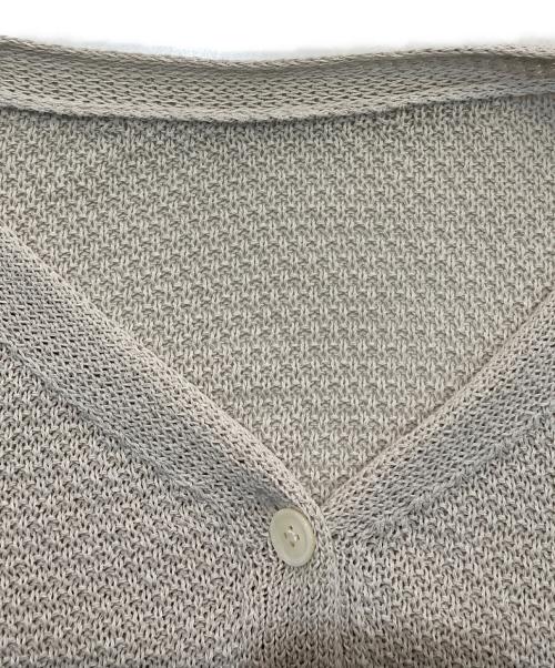 FRAMeWORK（フレームワーク）FRAMeWORK (フレームワーク) カノコ2WAY Back開きカーディガン ベージュ サイズ:-の古着・服飾アイテム