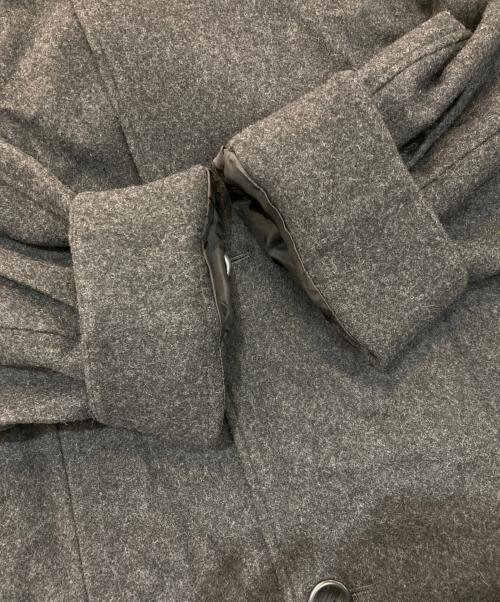 ENFOLD（エンフォルド）ENFOLD (エンフォルド) オーバーサイズフレアコート　300FA130-1950 グレー サイズ:36の古着・服飾アイテム