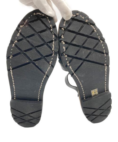 stevemono（スティーブ モノ）stevemono (スティーブ モノ) グルカ サンダル ブラック サイズ:3の古着・服飾アイテム