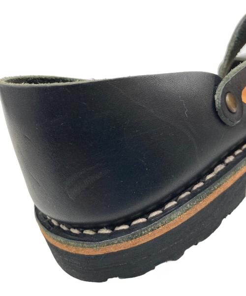 stevemono（スティーブ モノ）stevemono (スティーブ モノ) グルカ サンダル ブラック サイズ:3の古着・服飾アイテム