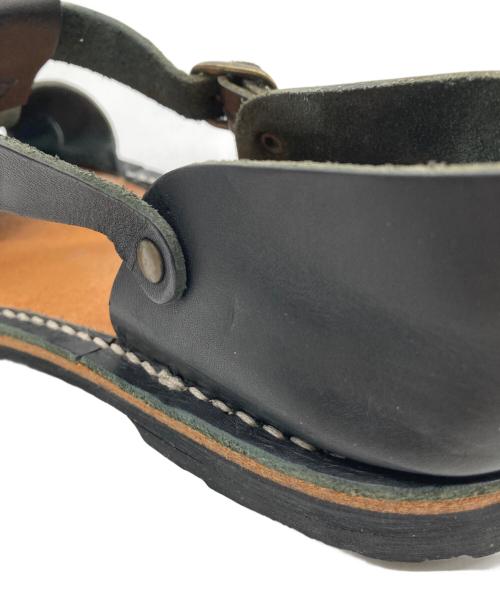 stevemono（スティーブ モノ）stevemono (スティーブ モノ) グルカ サンダル ブラック サイズ:3の古着・服飾アイテム