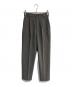 FRAMeWORK（フレームワーク）の古着「撥水強撚ポリエステルイージーパンツ」｜グレー
