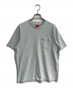 SUPREMEシュプリーム）の古着「ポケットTシャツ」｜ブルー